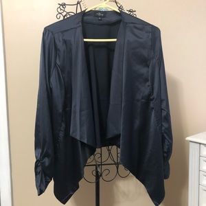 Milk & Honey satin blazer